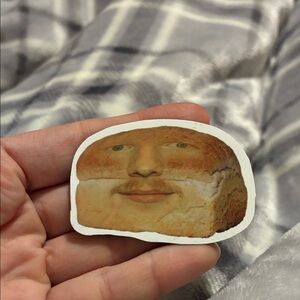 Funny Bread Face Magnet (Bread Sheeran)